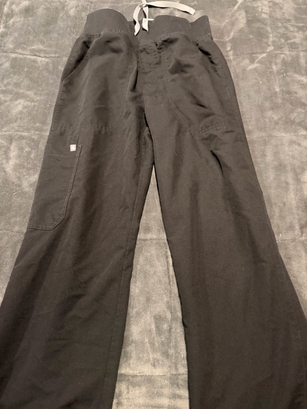FIGS Women’s S Wide Leg Pants Black